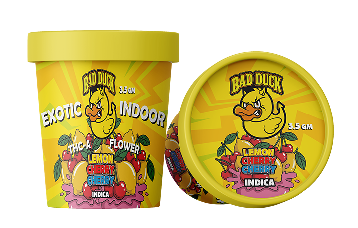 Exotic Indoor THC-A Flower Lemon Cherry Cherry-Indica