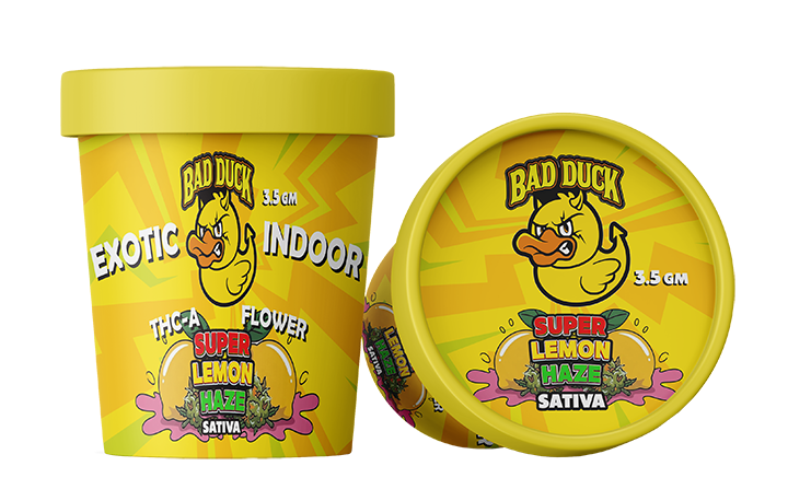 Exotic Indoor THC-A Flower Super Lemon Haze-Sativa