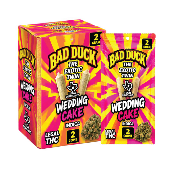Bad Duck Wedding Cake Indica Exotic Twin – 2g