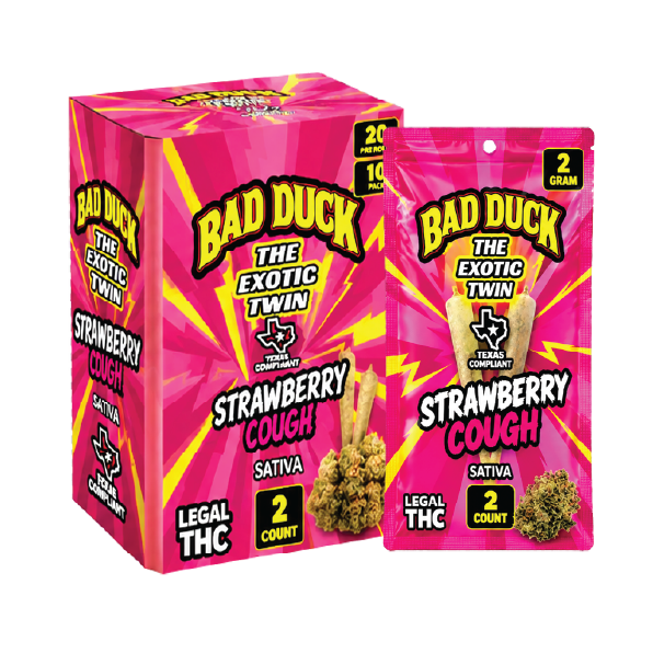 Bad Duck Strawberry Cough Satica Exotic Twin – 2g